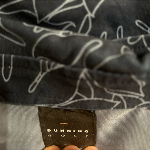 Dunning Golf button up men’s performance polo shirt. Sz. XS - Picture 4 of 6